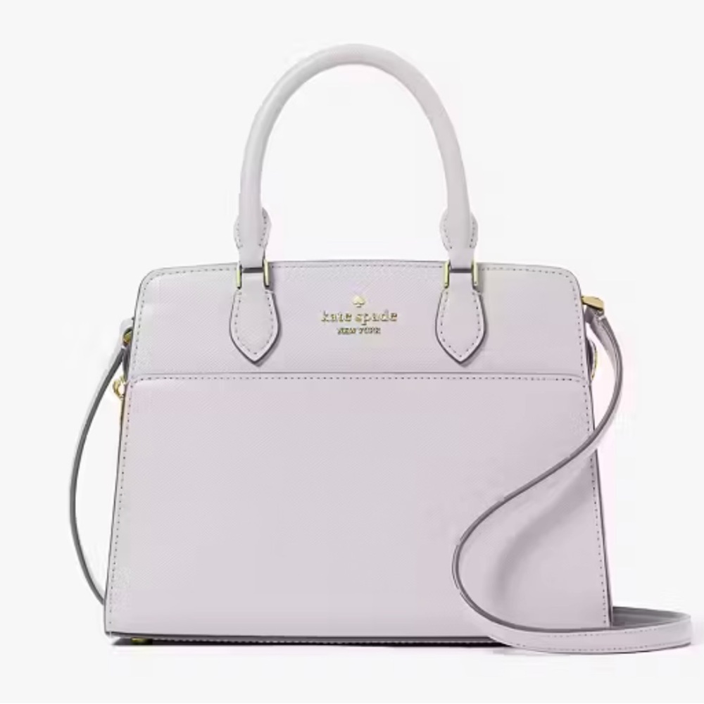 Kate Spade Madison Small Satchel Pastel Lavender